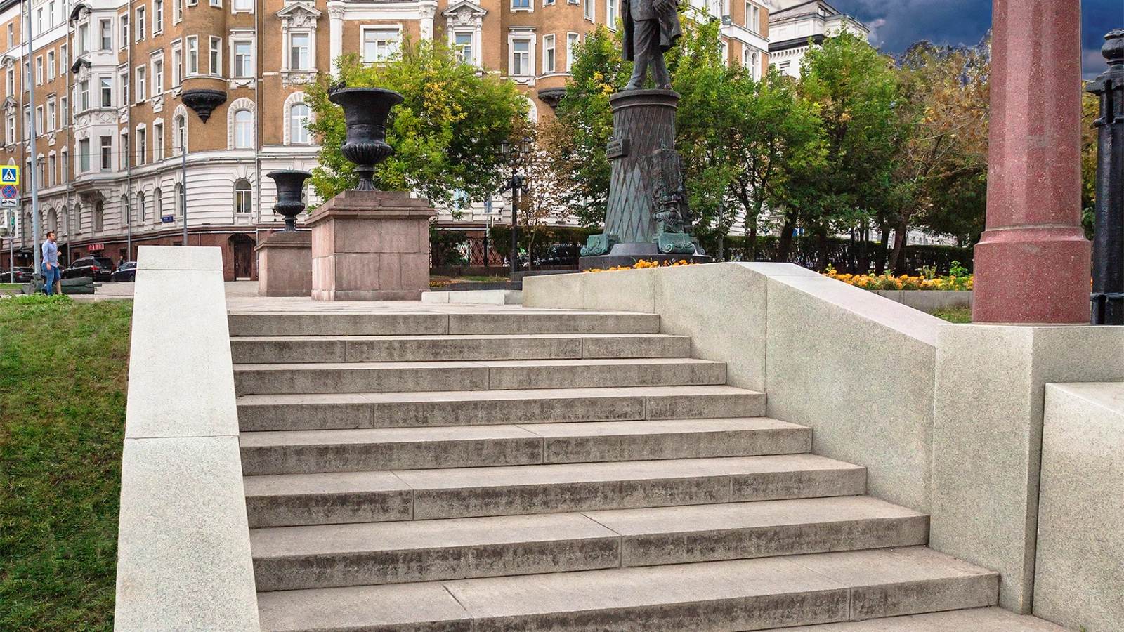 Сретенский бульвар в Москве