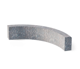 Радиусный бордюр ГП-4 R для пешеходных зон (L*100*200), м/р: Мансуровское